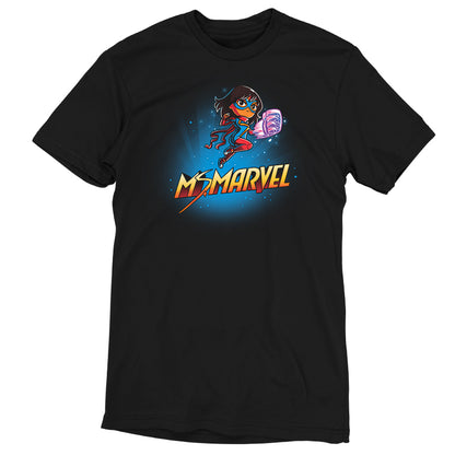 A licensed Ms. Marvel t-shirt from the Marvel brand.