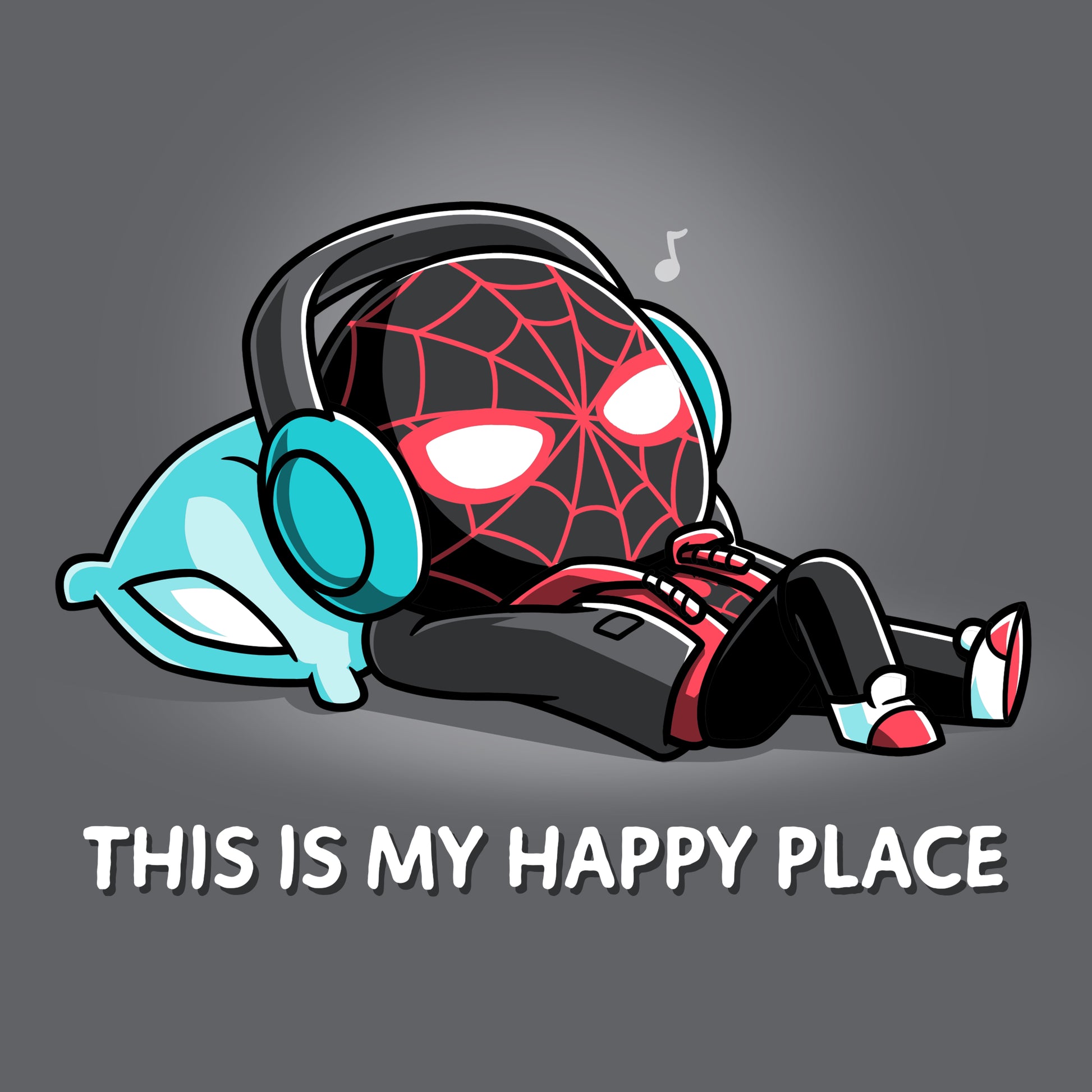 This is my happy place for Marvel licensed Miles Morales T-shirts.