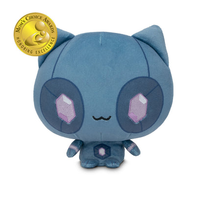 Mystic Moon Cloudheads Bundle - Bundle features all 10 cat witch character Cloudheads from our game Mystic Moon. This image shows Quartz on a white background with a gold "Mom's Choice Awards" badge in the upper right corner.