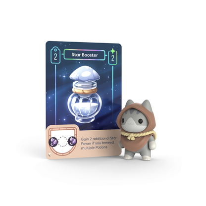 Mystic Moon Vinyl Figure Blind Box - Dex figure with holographic card