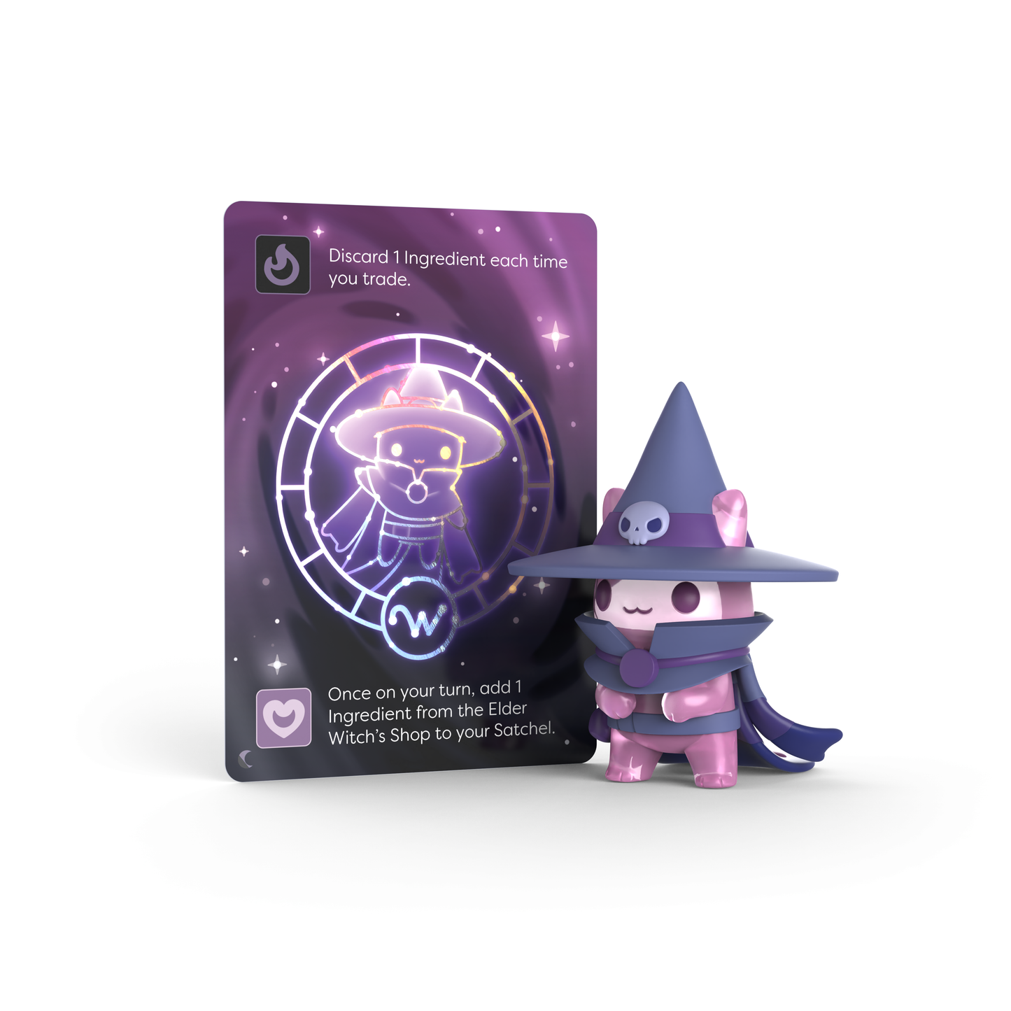 Mystic Moon Vinyl Figure Blind Box - Jinx figure with holographic card
