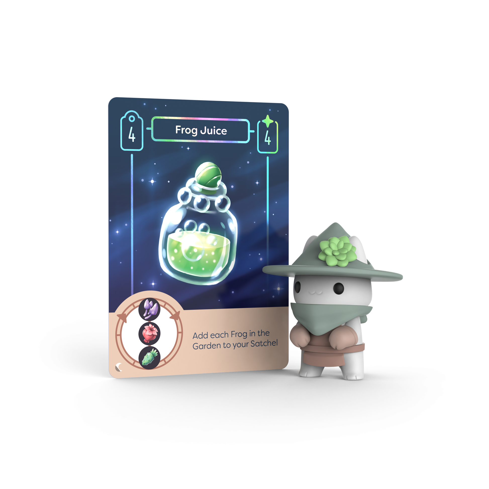 Mystic Moon Vinyl Figure Blind Box - Fern figure with holographic card