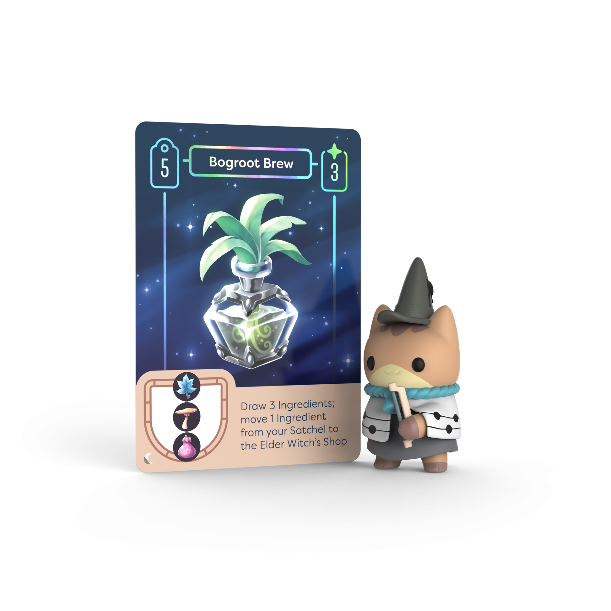 Mystic Moon Vinyl Figure Blind Box - Melody figure with holographic card