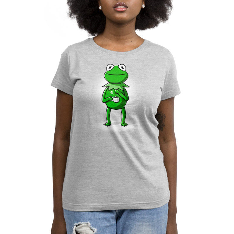 Disney's Kermit's Tea women's short sleeve t-shirt, officially licensed.
