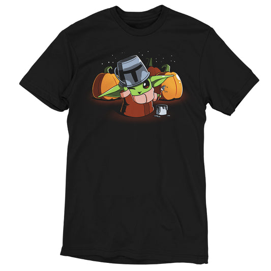 A comfortable Star Wars Mando Cosplay T-shirt featuring Baby Yoda.