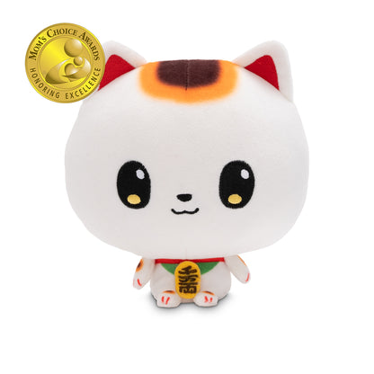 Cloudheads: 5" Maneki-neko (Bao) with a Mom's Choice Awards badge