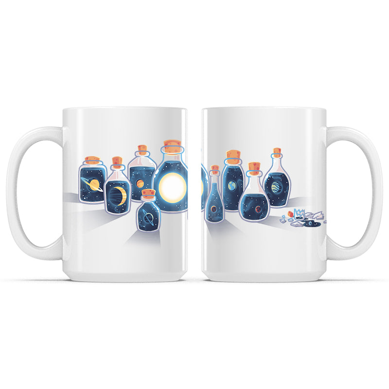 Bottled Solar System Mug – TeeTurtle