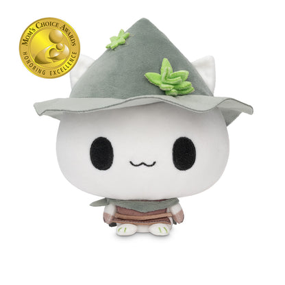 Mystic Moon Cloudheads Bundle - Bundle features all 10 cat witch character Cloudheads from our game Mystic Moon. This image shows Fern on a white background with a gold "Mom's Choice Awards" badge in the upper right corner.