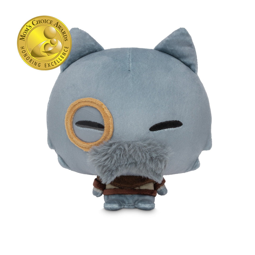 Mystic Moon Cloudheads Bundle - Bundle features all 10 cat witch character Cloudheads from our game Mystic Moon. This image shows Galileo on a white background with a gold "Mom's Choice Awards" badge in the upper right corner.