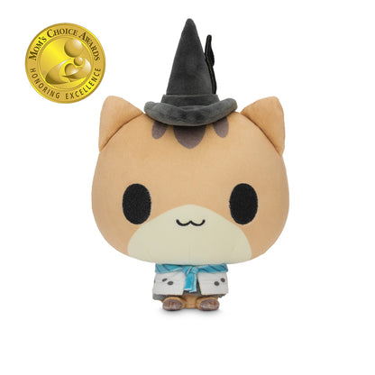 Mystic Moon Cloudheads Bundle - Bundle features all 10 cat witch character Cloudheads from our game Mystic Moon. This image shows Melody on a white background with a gold "Mom's Choice Awards" badge in the upper right corner.