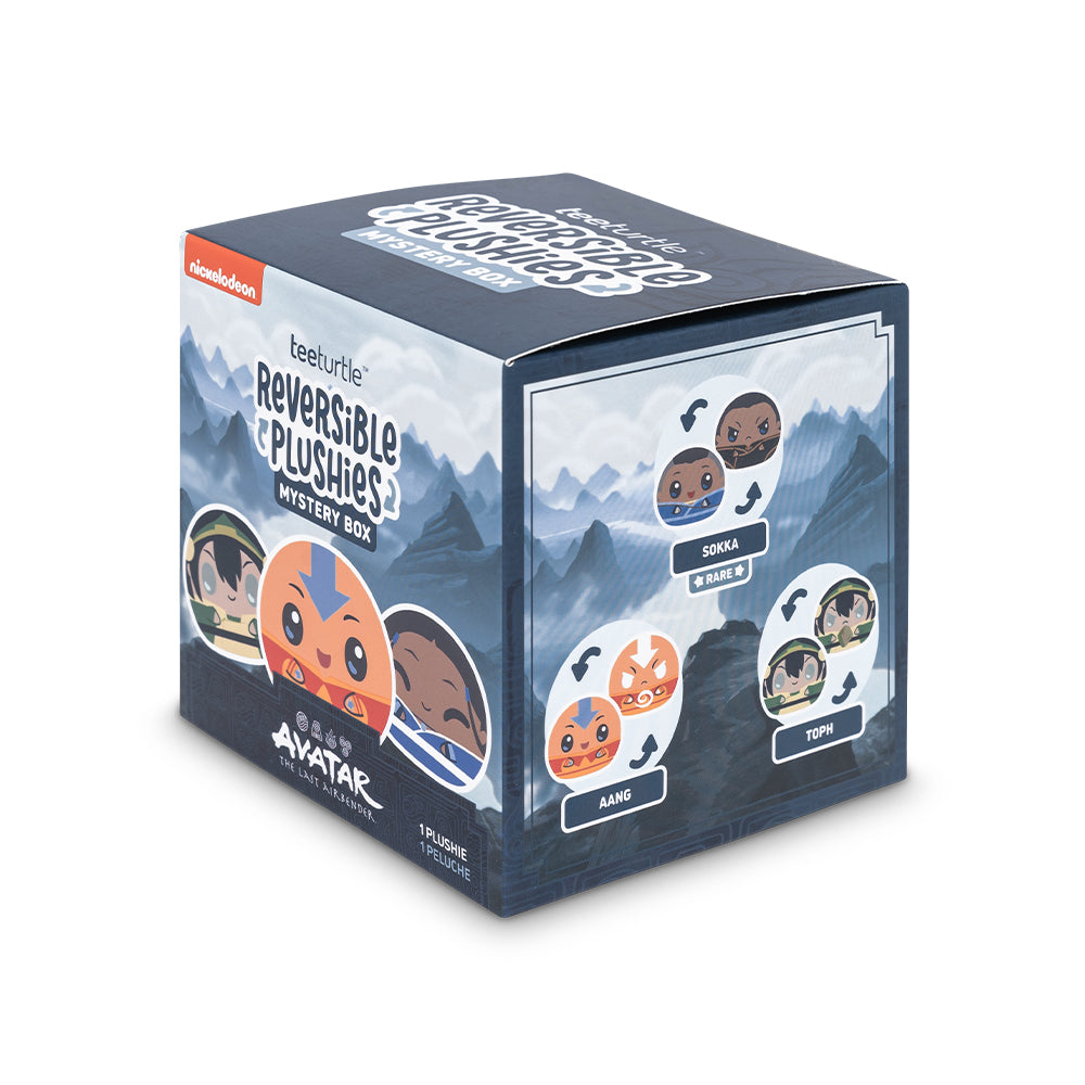 Avatar: The Last Airbender Reversible Plushie Mystery Box: Right side of box