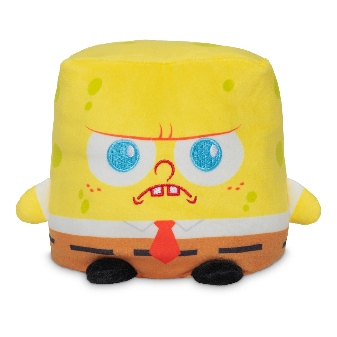 Spongebob 5" Reversible Plushie: Angry SpongeBob