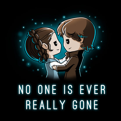 Officially licensed Star Wars T-shirt, "No One is Ever Really Gone".