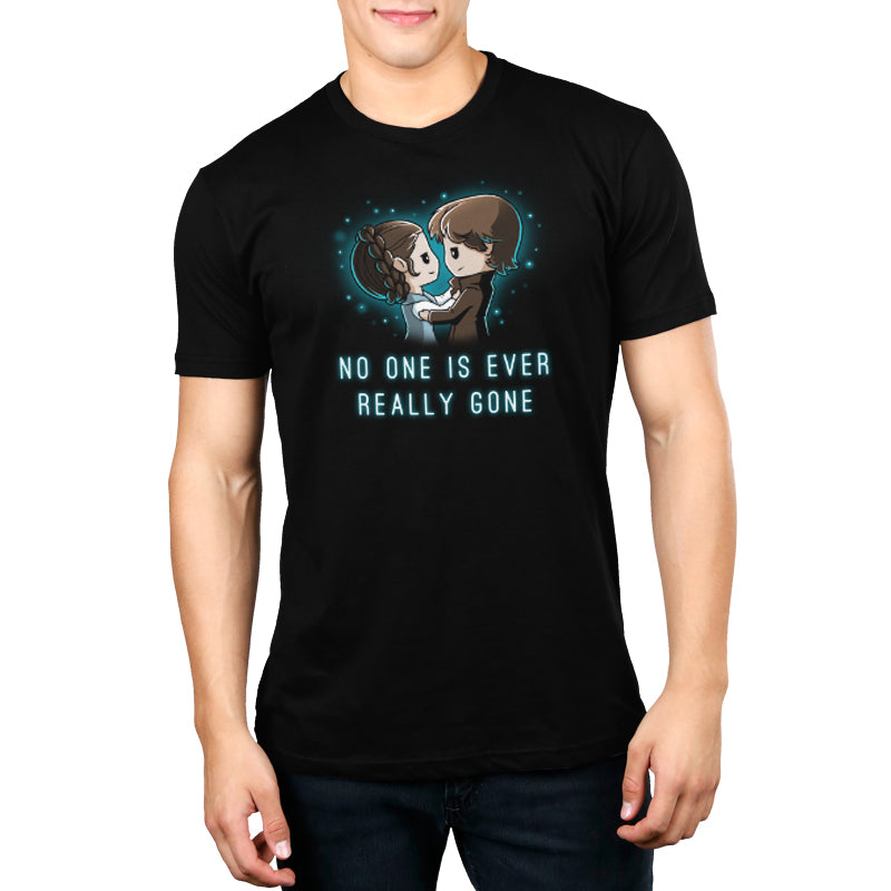 Officially licensed Star Wars No One is Ever Really Gone men's t-shirt.