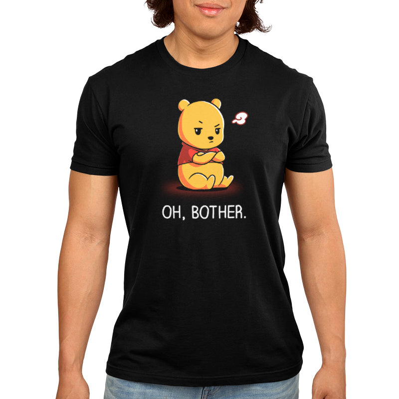 An Oh, Bother t-shirt that is Disney-themed and comfy, from the Winnie the Pooh brand.