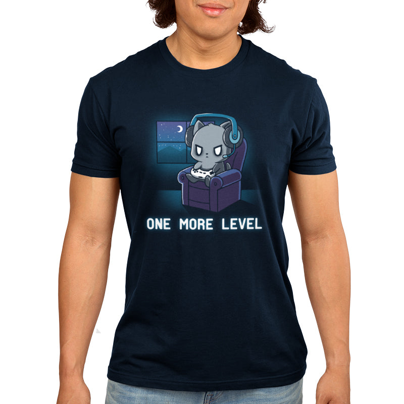 One More Level Gamer t-shirt from TeeTurtle.