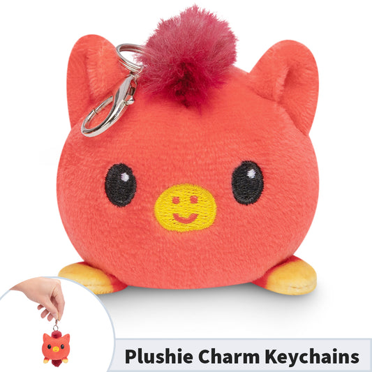 A TeeTurtle Lunar New Year Horse Plushie Charm Keychain, perfect for collectors or as a Lunar New Year gift.
