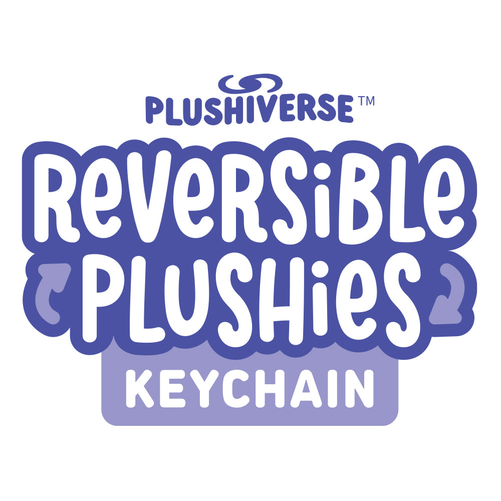 Reversible Plushiverse Alotl Watermelon Keychain by TeeTurtle.
