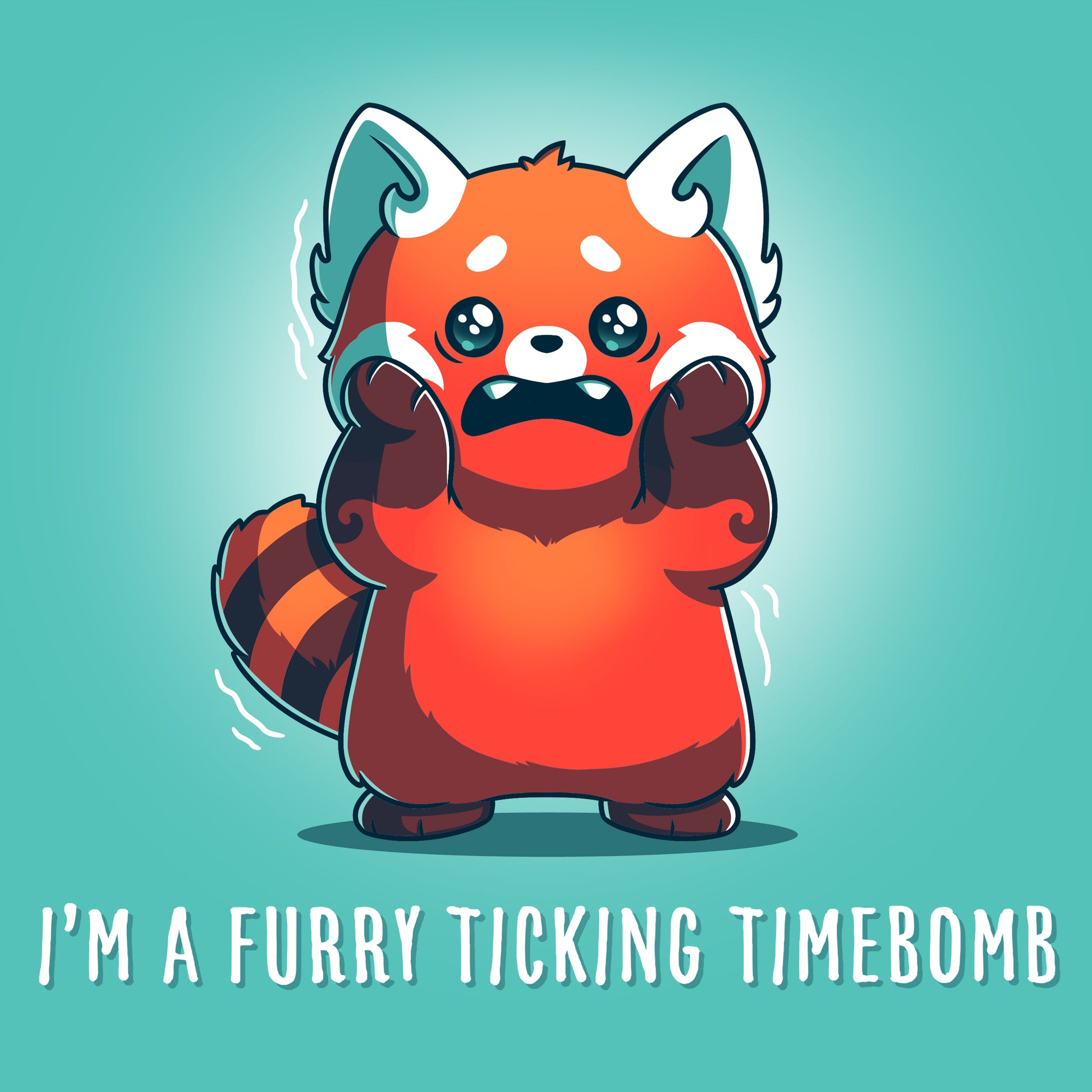 I'm a Furry Ticking Timebomb, a Pixar Disney character on the verge of "Turning Red".