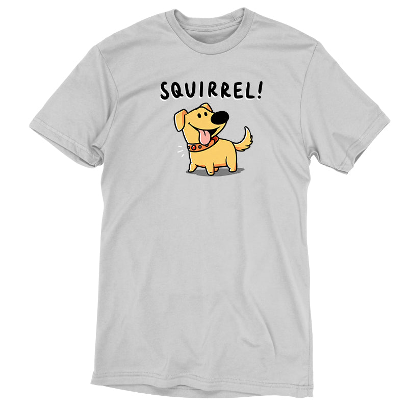 An unisex tee featuring the Disney Squirrel! design on ringspun cotton fabric.