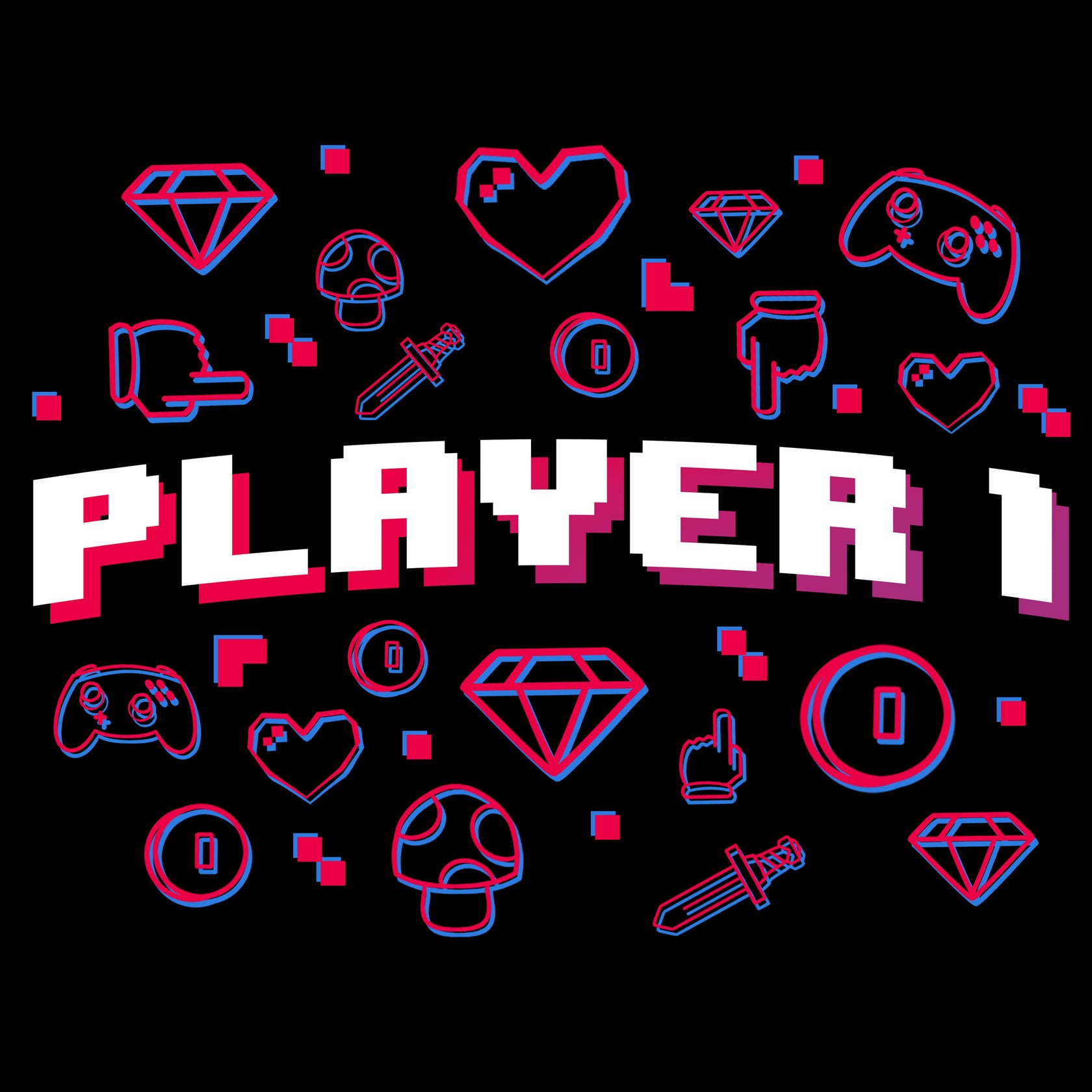 Player 1 | Funny, cute & nerdy t-shirts – TeeTurtle
