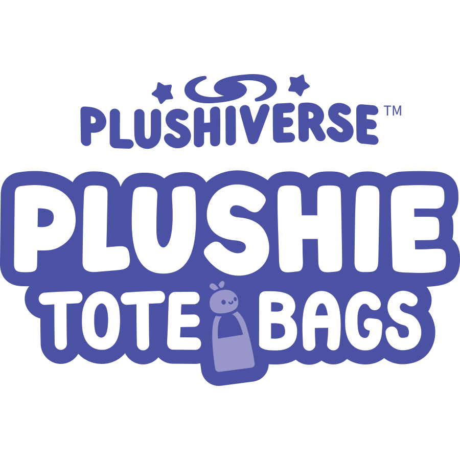 TeeTurtle Plushiverse Tabletop Dragon Plushie Tote Bags.