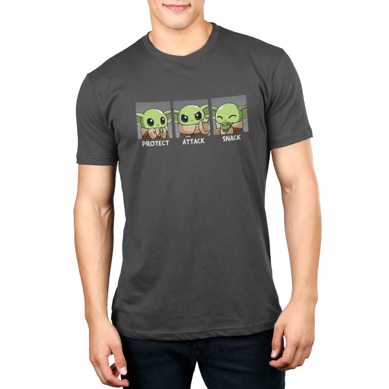 The Star Wars child yoda t-shirt that protects.