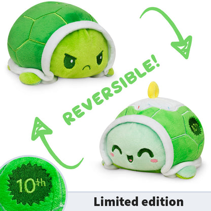 TeeTurtle Reversible Turtle Plushie (10th Anniversary Shell)