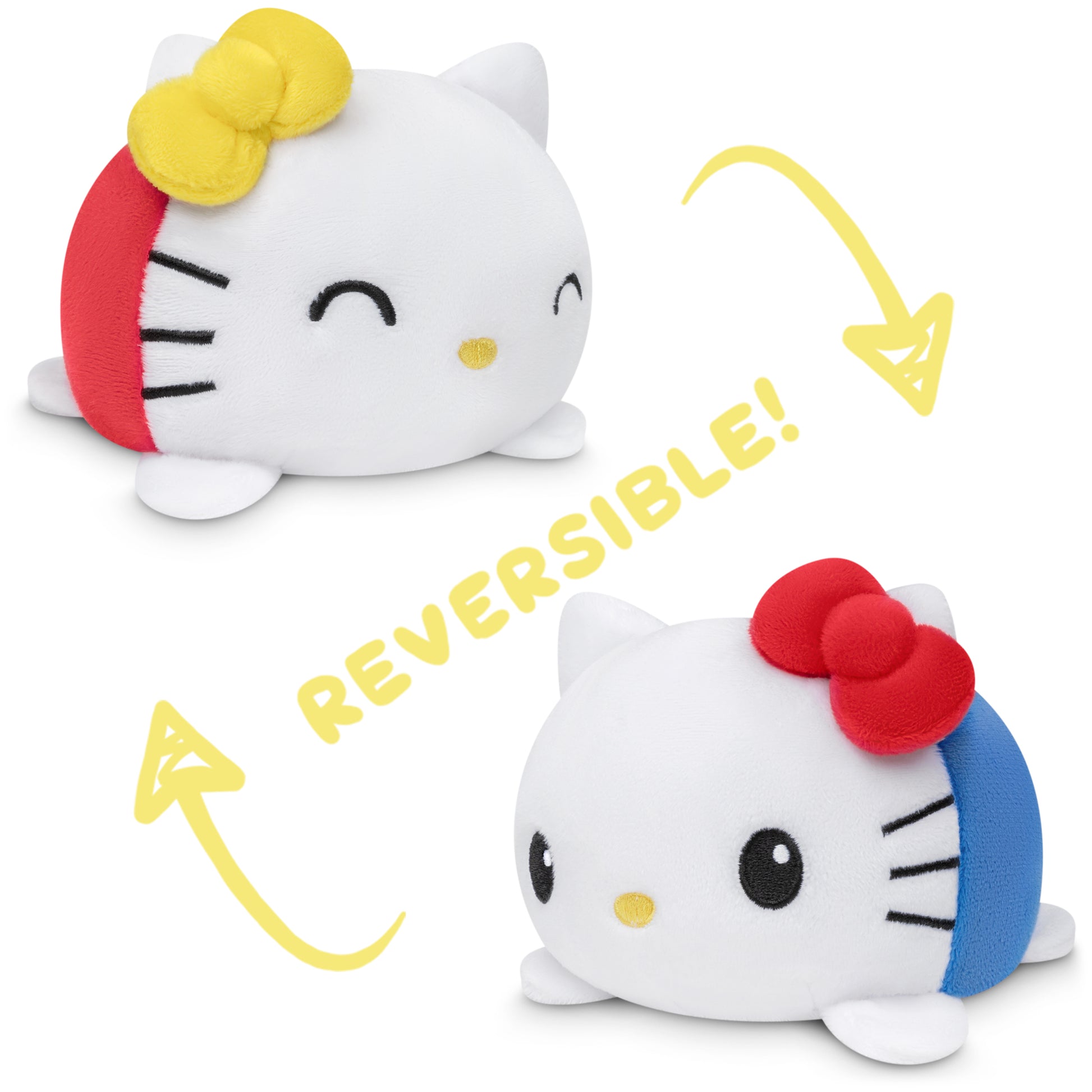Sanrio TeeTurtle Reversible Mimmy & Hello Kitty Plushie Dolls