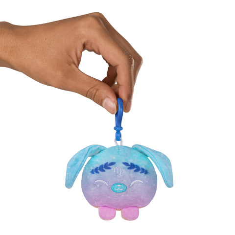 Virgo Bunny Reversible Plushie Keychain