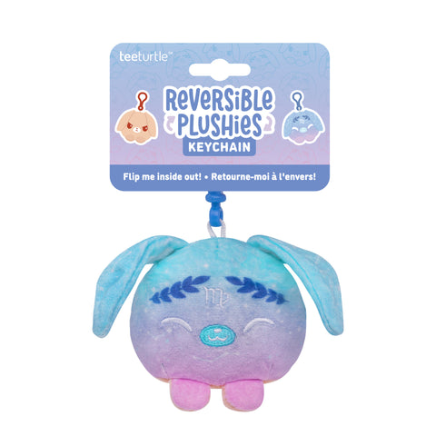 Virgo Bunny Reversible Plushie Keychain