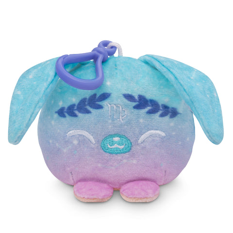 Virgo Bunny Reversible Plushie Keychain