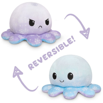 Two TeeTurtle reversible octopus plush toys perfect for TikTok videos.