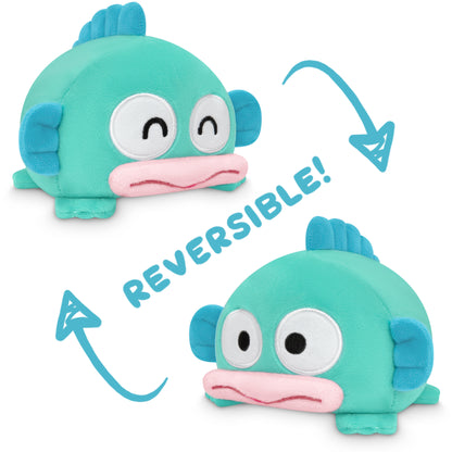 Sanrio offers a delightful TeeTurtle Reversible Hangyodon Plushie that is perfect for all ages. This playful and cuddly plushie features the charming Sanrio Reversible Hangyodon character, bringing double the fun.