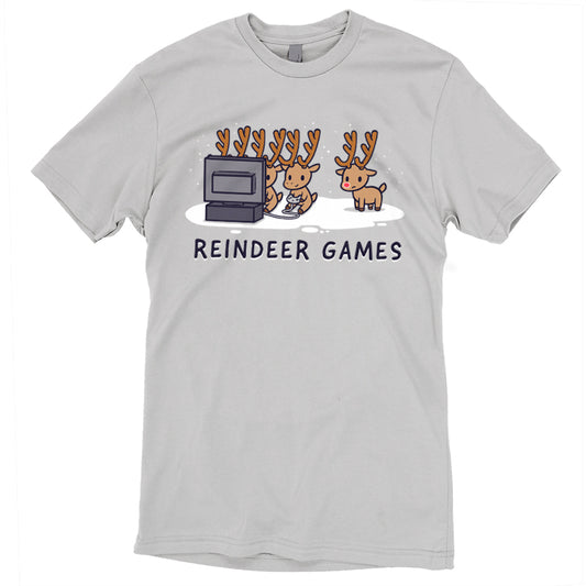 A TeeTurtle Reindeer Games t-shirt.