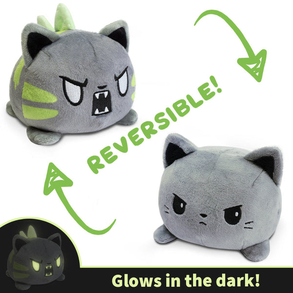 キャットテ−ル様 TeeTurtle Reversible Catzilla Plushie (Glow)