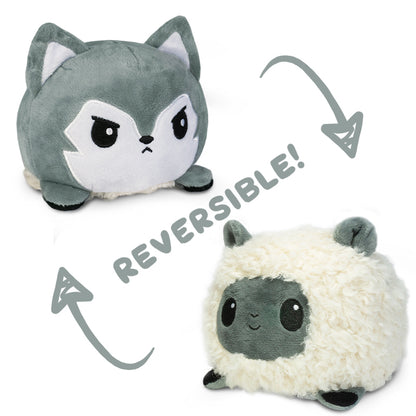 TeeTurtle offers a unique collection of mood plushies, including the TeeTurtle Reversible Wolf & Sheep Plushie. These adorable stuffed animals are sure to captivate and delight with their reversible design.