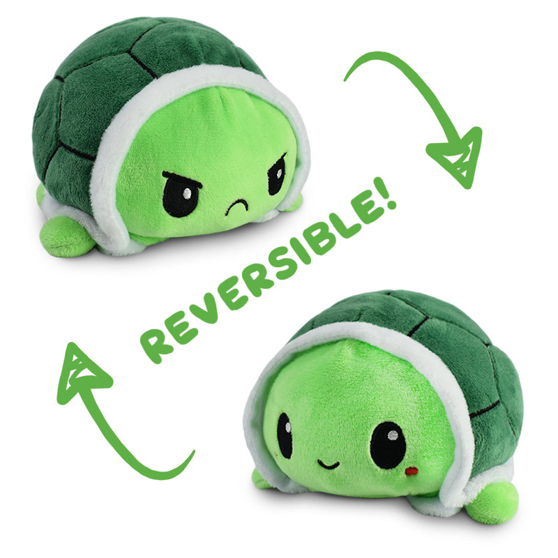 Reversible Turtle Plushie (Green) – TeeTurtle