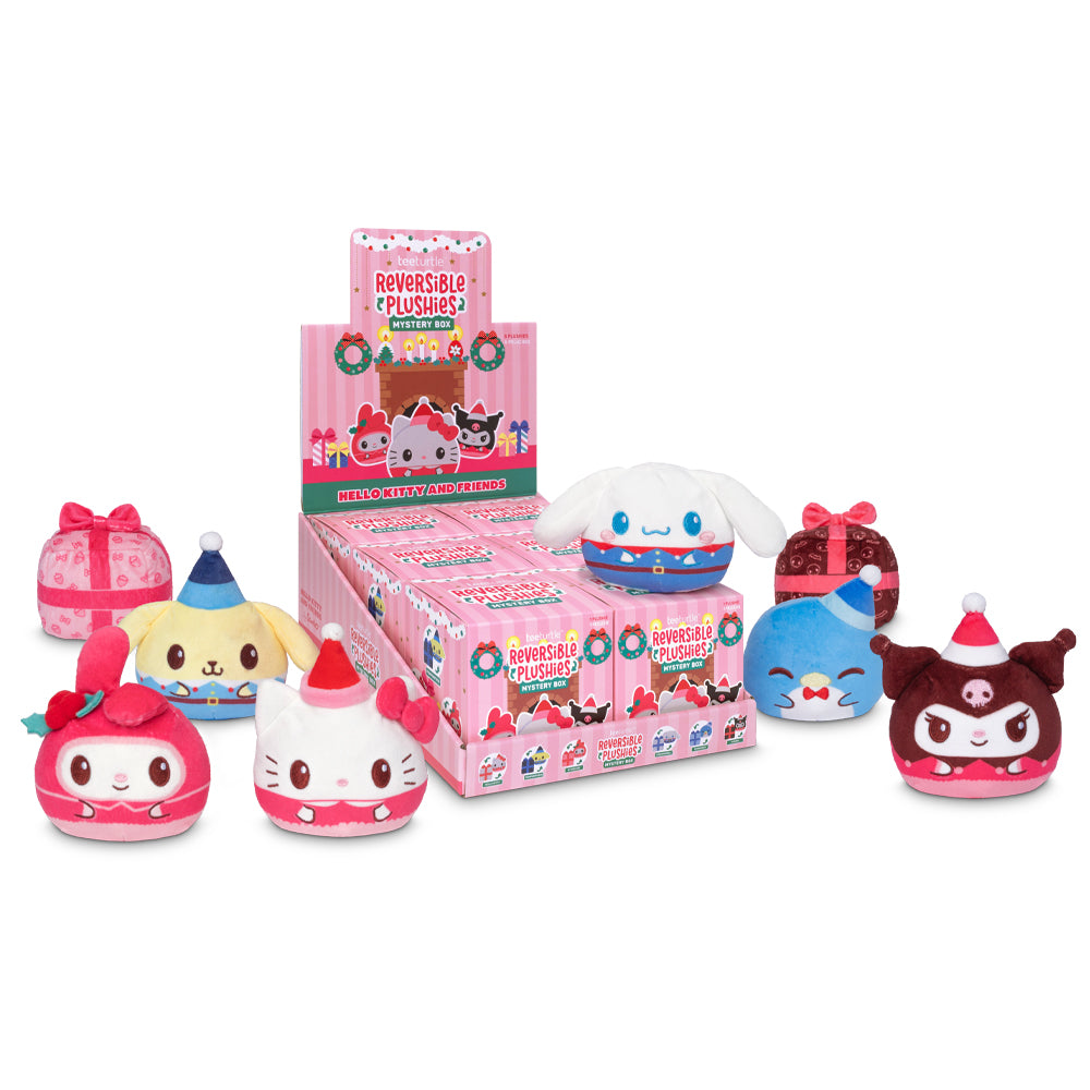 Hello Kitty and Friends Holiday Present Reversible Plushie Mystery