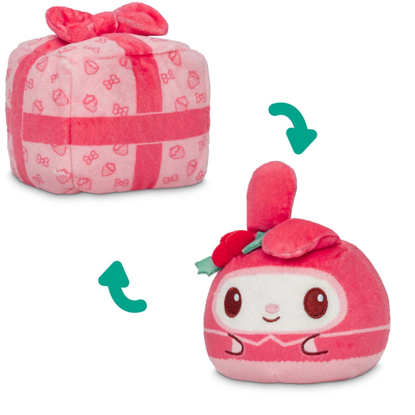 Hello Kitty and Friends Holiday Present Reversible Plushie Mystery Box: My Melody and present