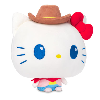 Cloudheads: 8" Cowgirl Hello Kitty facing the righthand side