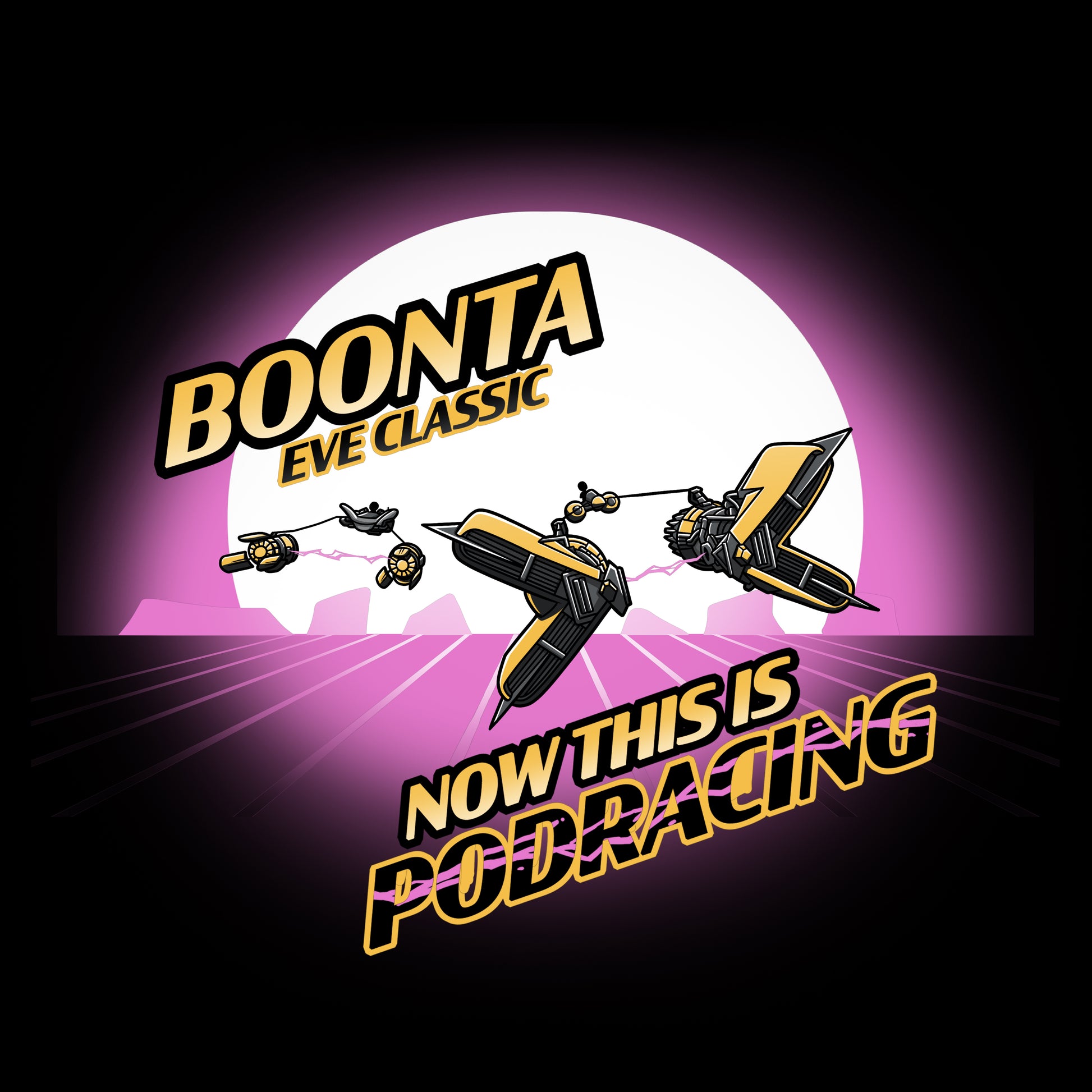 Officially Licensed Star Wars Boonta Eve Classic.