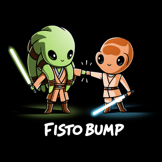 Officially licensed Star Wars Fisto Bump T-shirt.