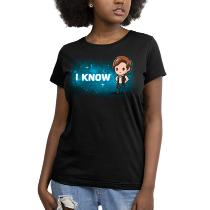 I know officially licensed Star Wars (Galaxy) merchandise - women's short sleeve t-shirt.