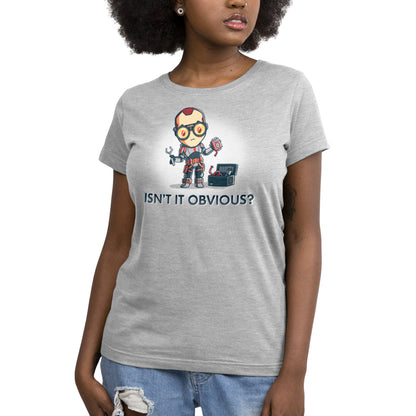 Officially licensed Star Wars Women's short sleeve T-shirt: Isn't It Obvious? (Tech)