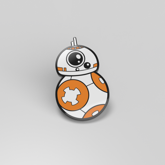 Officially licensed Star Wars Cuties: BB-8 Pin.