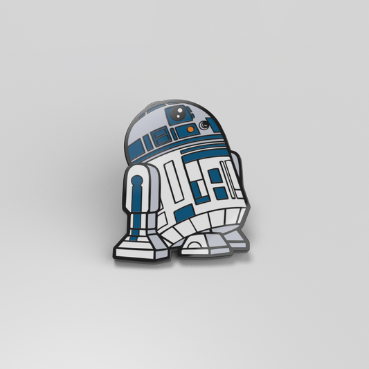 Officially licensed Star Wars R2-D2 Pin featuring R2D2.