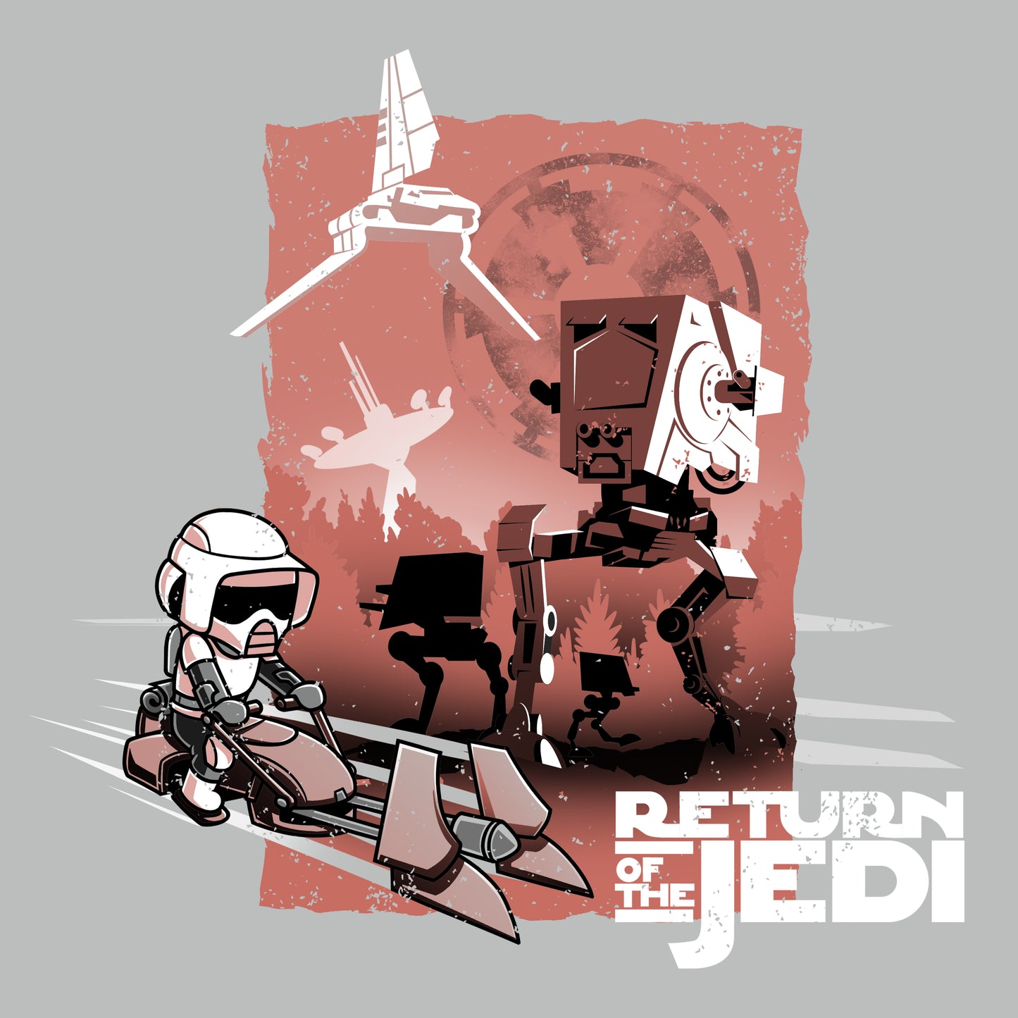 Licensed Star Wars Return of the Jedi t-shirt.