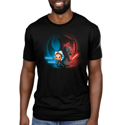 Officially Licensed Ahsoka & Vader Star Wars t-shirt.