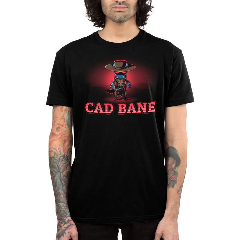 Star Wars licensed men's t-shirt featuring Cad Bane.